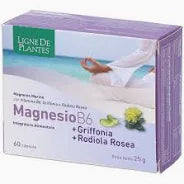 Magnesio B6+Griffonia+Rodiola Ligne De Plantes - 60 capsule