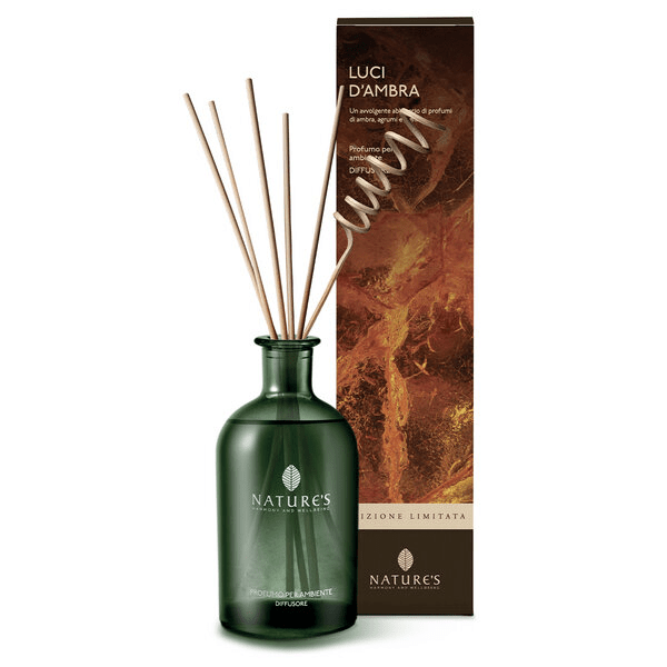 Luci d'ambra. Profumo per ambiente diffusore 200 ml - Naturopatica shop & therapy