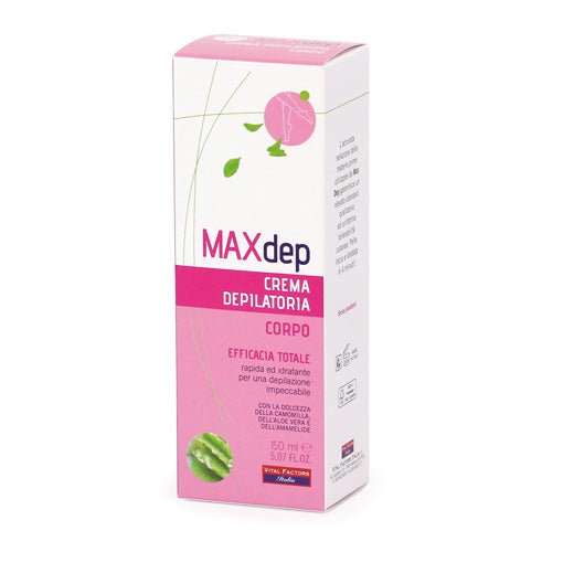 MaxDep crema depilatoria da 150 ml - Naturopatica shop & therapy