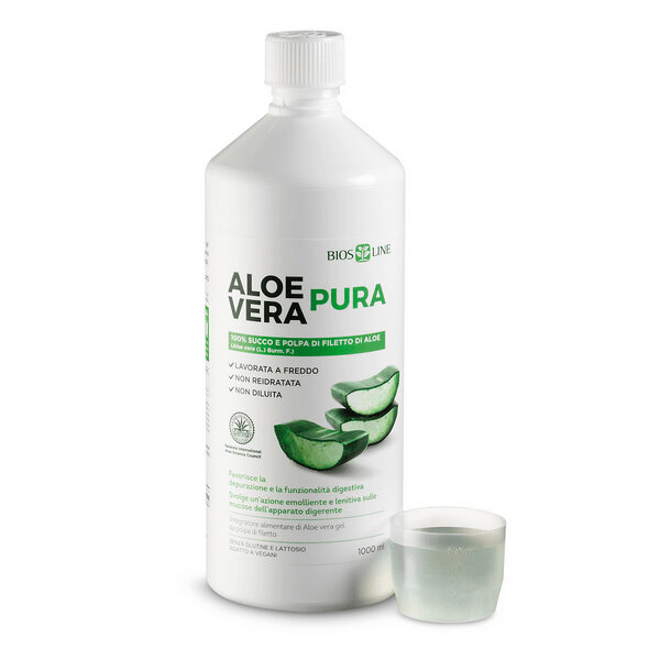 Bios Line Aloe Vera Con Succo E Polpa Di Filetto 1lt - Naturopatica shop & therapy