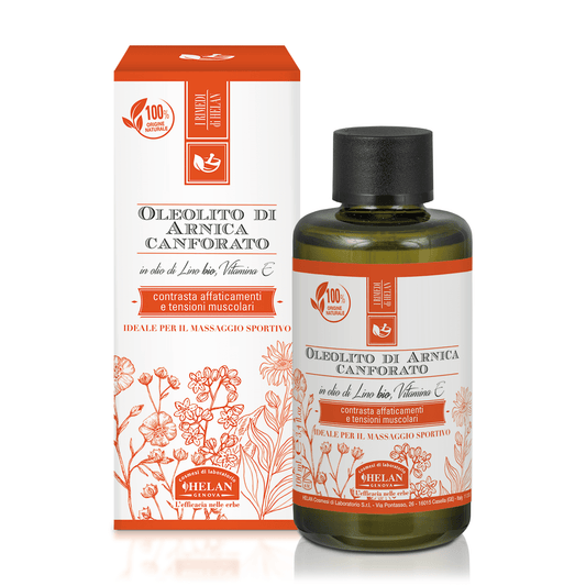 Helan, I Rimedi, Oleolito di Arnica Canforato 100 mL - Naturopatica shop & therapy