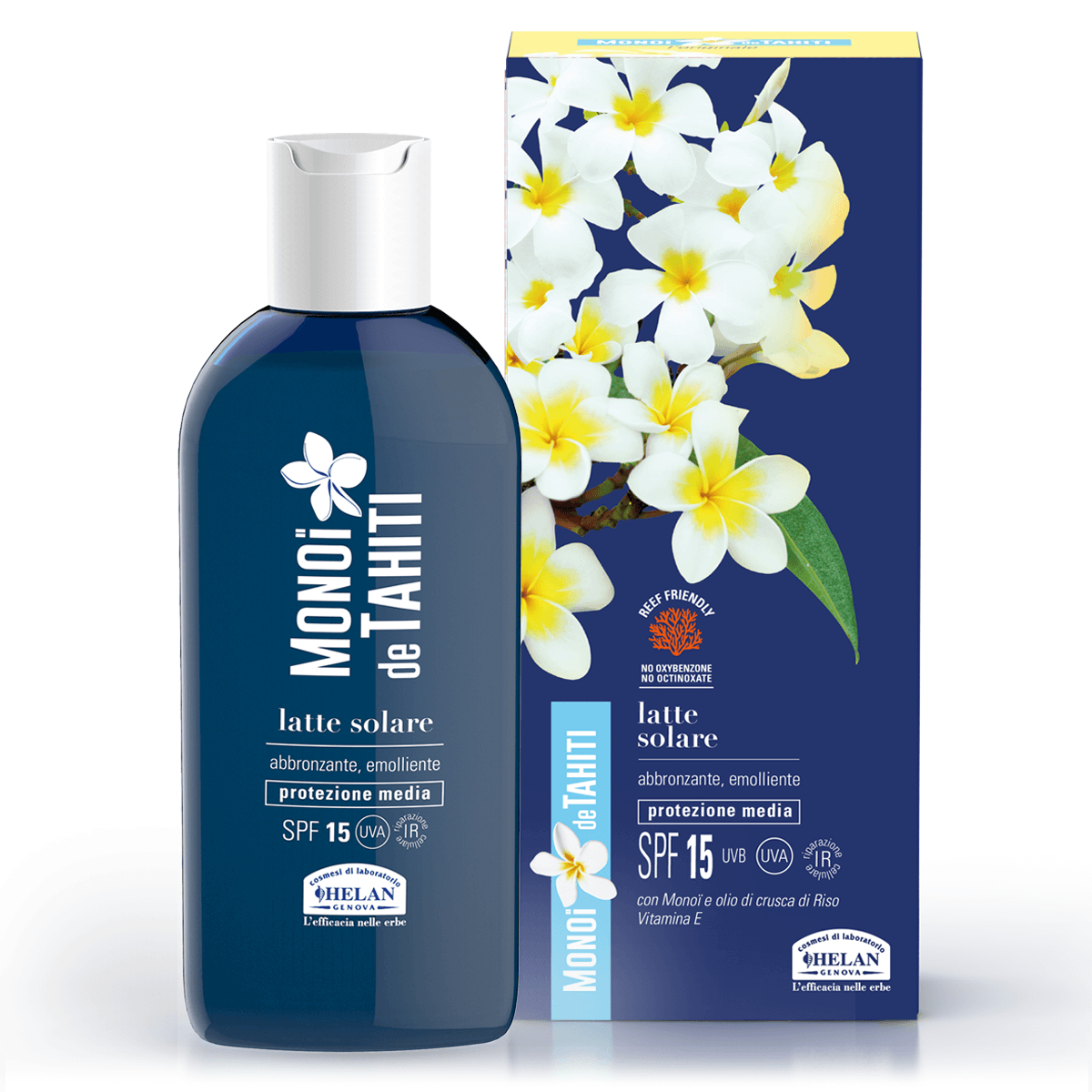 Monoi, De Tahiti, Latte solare spf 15, 200 ml - Naturopatica shop & therapy