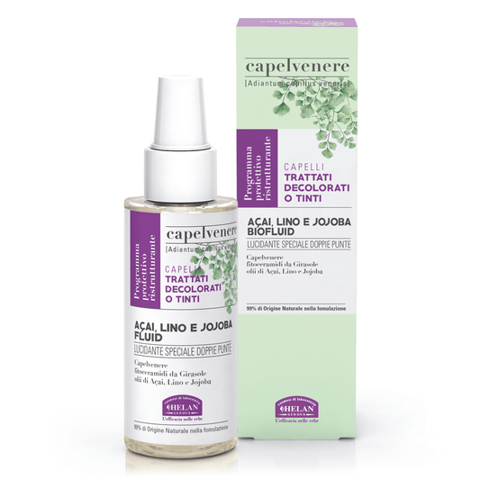 Helan - CAPELVENERE Açai, Lino e Jojoba BioFluid 100ml - Naturopatica shop & therapy