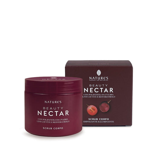 beauty nectar scrub corpo esfoliante, illuminante 390 gr - Naturopatica shop & therapy