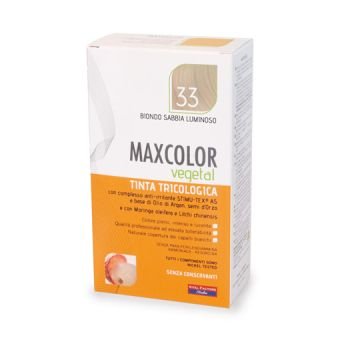 Vital Factors MaxColor Vegetal Tinta Tricologica 33 Biondo Sabbia Luminoso - Naturopatica shop & therapy