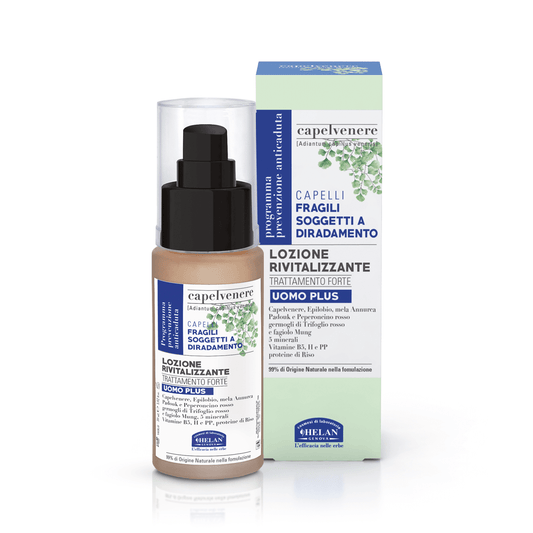 Helan - Capelvenere BioLozione Rivitalizzante Plus UOMO 30ml - Naturopatica shop & therapy