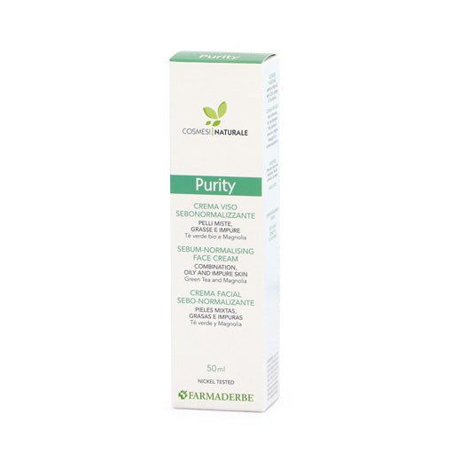 Farmaderbe Purity Crema Viso 50 ml - Naturopatica shop & therapy