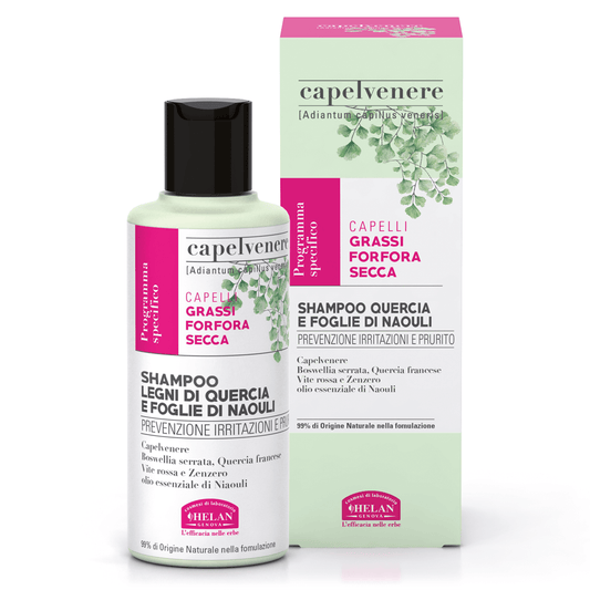 Helan - CAPELVENERE BioShampoo ai Legni di Quercia 200ML - Naturopatica shop & therapy