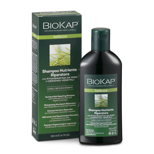 BIOKAP Shampoo Nutriente Riparatore 200 ml - Naturopatica shop & therapy