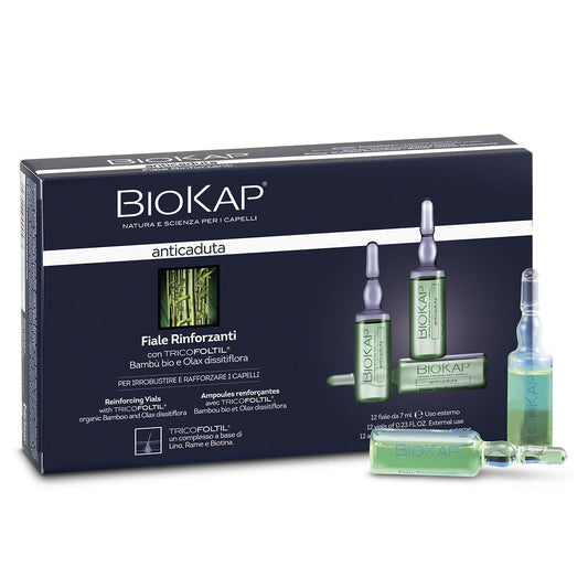 BioKap Anticaduta Fiale Rinforzanti 12 Fiale - Naturopatica shop & therapy