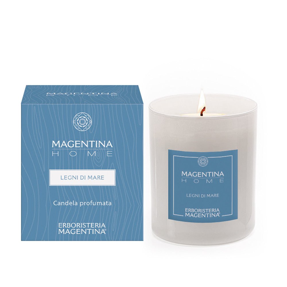 Candela profumata legni di mare Magentina Home - Naturopatica shop & therapy