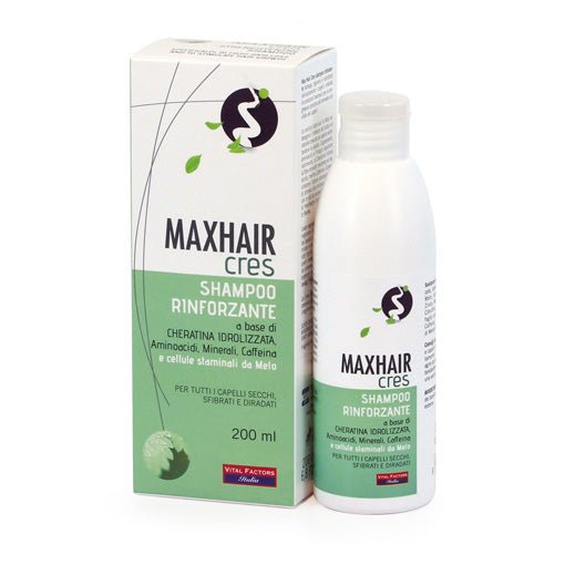 MaxHair Veg. Shampoo Rinforzante 200ml - Naturopatica shop & therapy