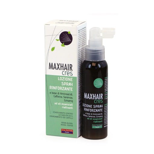 MAX HAIR CRES LOZ ANTICADUTA 100ML - Naturopatica shop & therapy