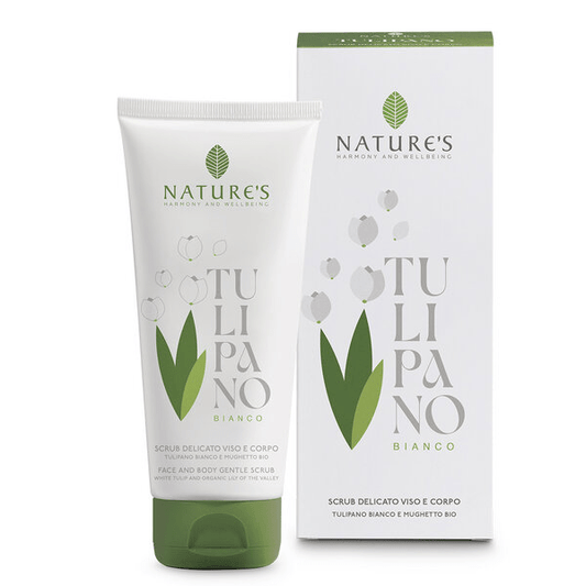 Nature's Tulipano bianco scrub viso corpo 200 ml - Naturopatica shop & therapy